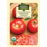 Seeds of Change Certified Organic Tomato, Beefsteak - 100 milligrams, 25 Seeds Pack